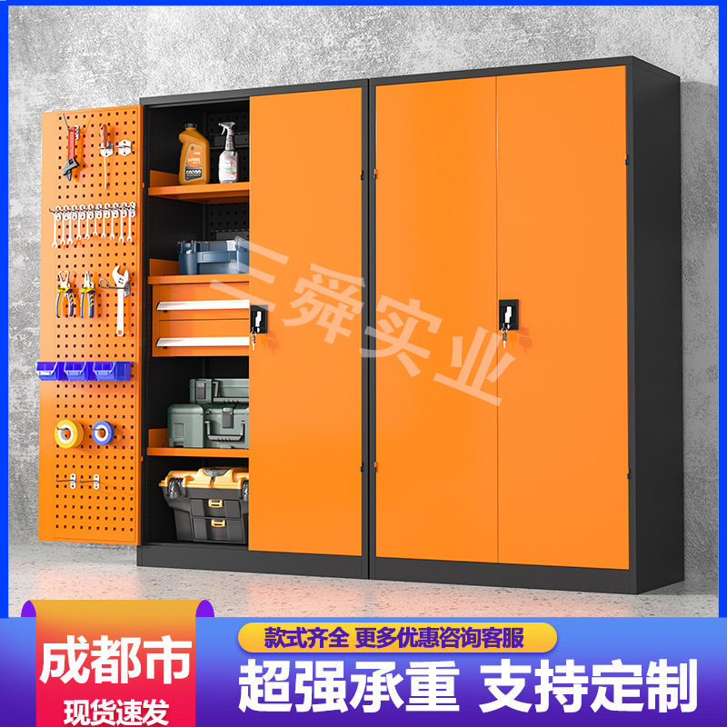 成都工具柜重型工具柜五金工具车多功能工具箱工厂车间零件工具车
