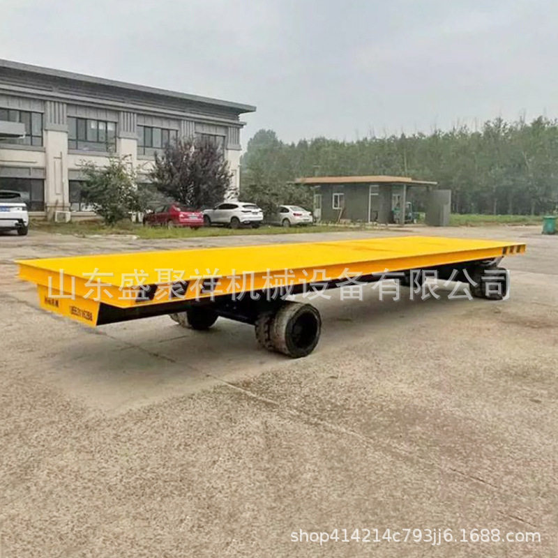欧能机械重型牵引平板物料拖车