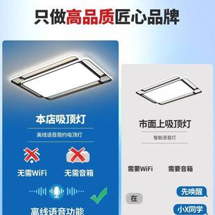 灯具全屋2024新款现代简约大气led吸顶灯中山灯饰厂直销客厅主灯