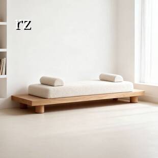 中古风实木长条凳酒店民宿客房床尾凳样板房入户玄关凳衣帽间长凳