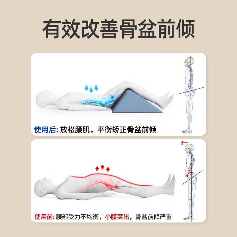 三角垫腿枕孕妇睡觉专用抬高枕中老年人垫脚舒腿垫床头靠垫