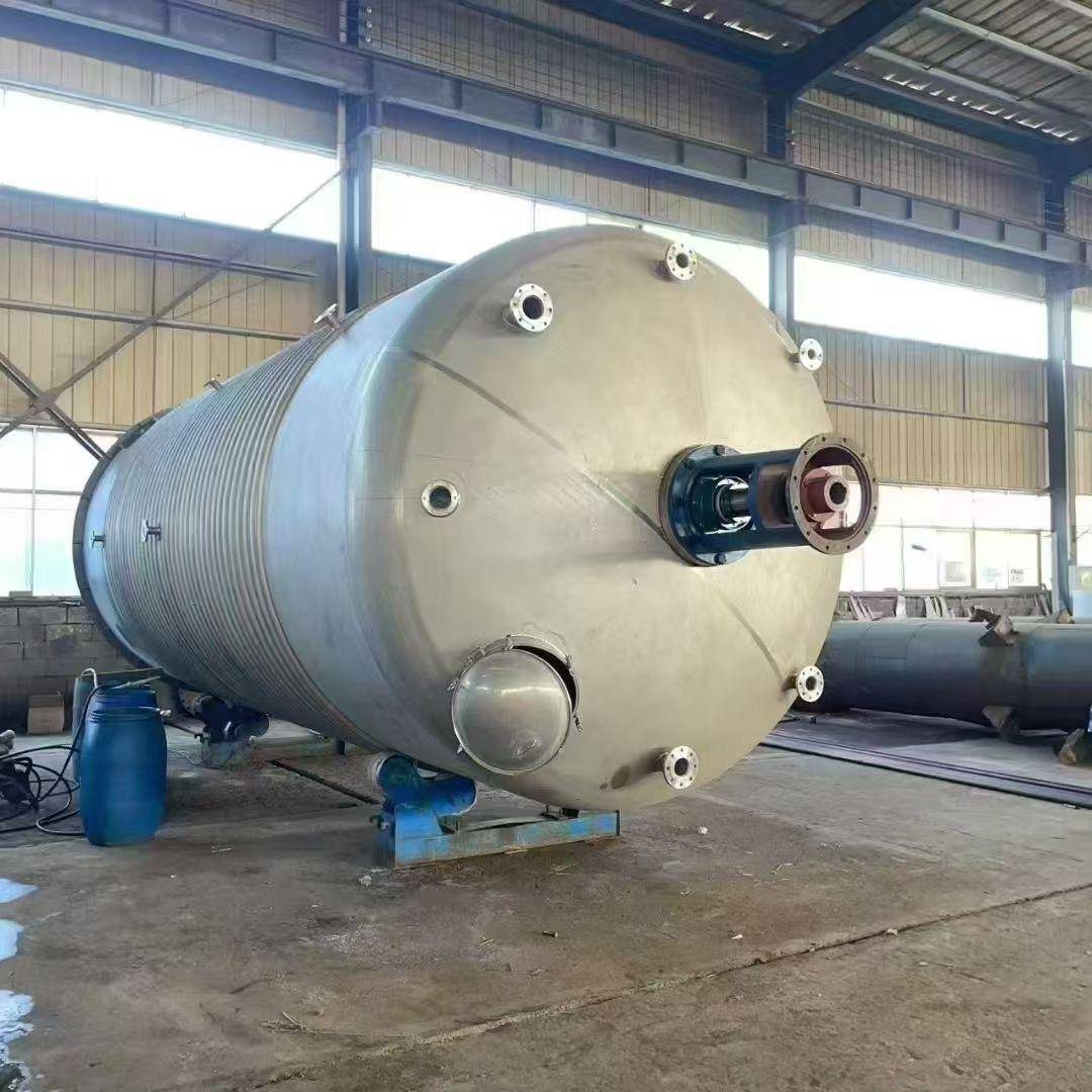 厂家出售2至50立不锈反应釜可加热降工盘管搅拌罐真钢空闭业式温