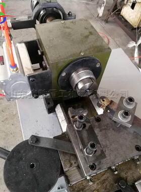 铁管端头立式封口机体育材圆平钢器管旋压机金属管FTY头圆头缩管