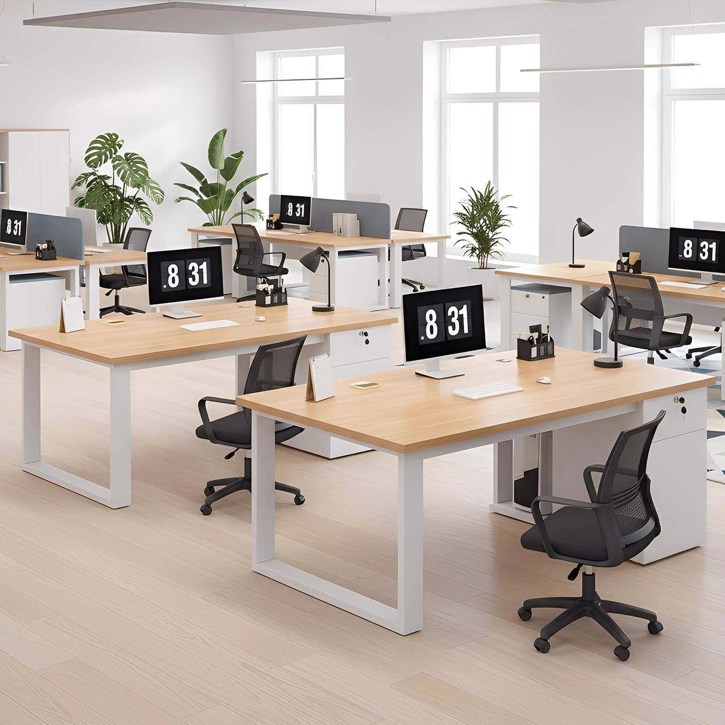 办公桌员工位简约现代办公室桌职员桌椅组合单人工位简易电脑桌子,鲜花速递/花卉仿真/绿植园艺,割草机/草坪机,淘宝优惠券,粉丝福利购,淘宝优惠卷