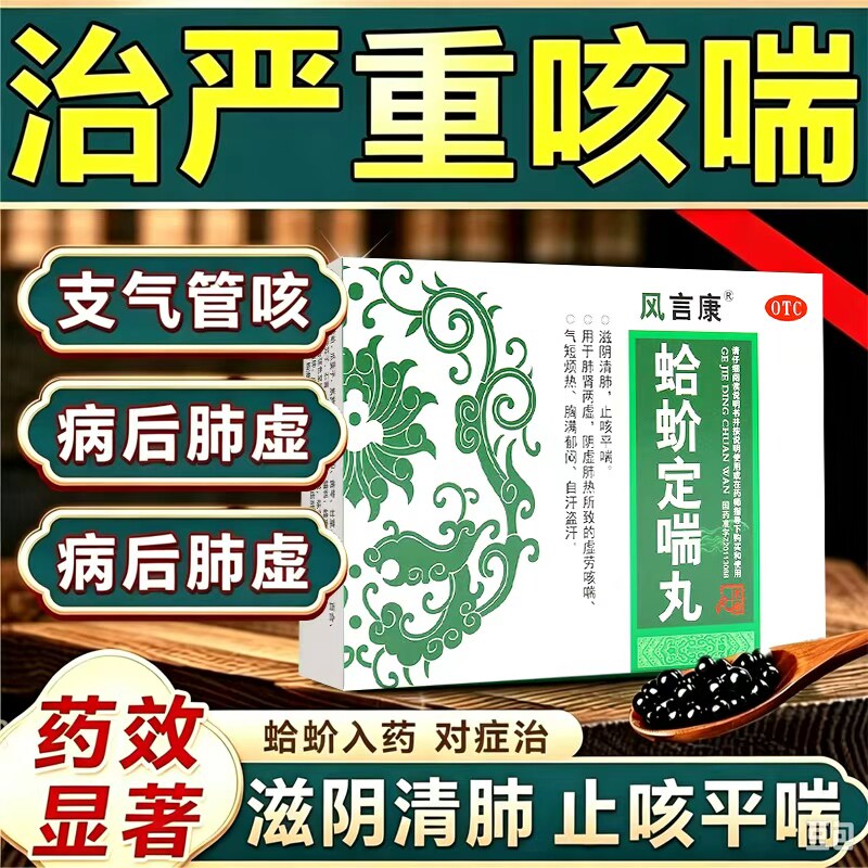 [风言康]蛤蚧定喘丸6g*4袋/盒