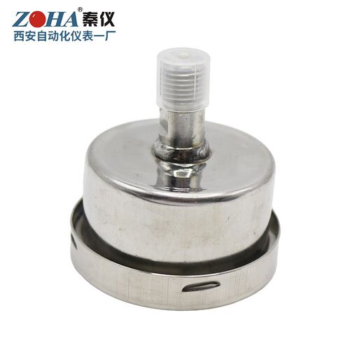 YBF60Z轴向不锈钢压力表真空表1.6MPA25高温表西安自动化仪表一厂