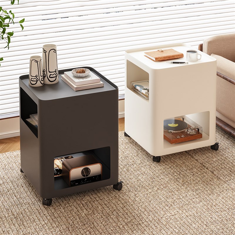 铁艺床头柜简约现代小型替代品创意可移动边柜2024新款边几小茶几