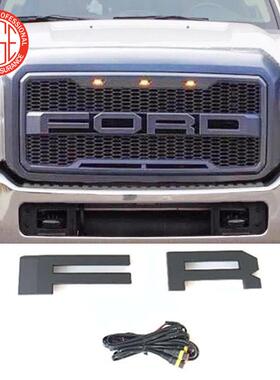 汽配适用11-16款福特F250中网FR字母牌 保险杠中网格栅上的FR字头