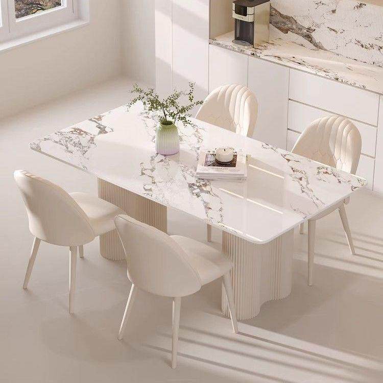 一体岩板奶油餐桌小户型家用家居简约轻奢网红长方形餐桌椅组合,五金/工具,五金工具箱/五金收纳箱,淘宝优惠券,粉丝福利购,淘宝优惠卷