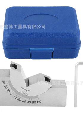 100x30x50角度垫块AP46磨床V型垫铁3-60度量角器KP30可调式角度规