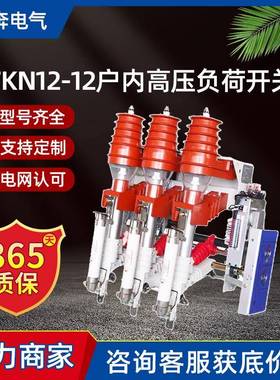 FKN12-12/630户内压气式负荷开关FZN25电动手合电分FN12-12RD三相