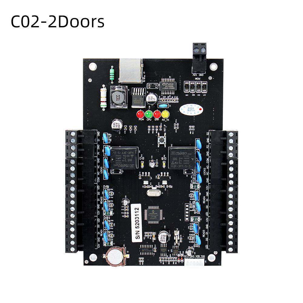联网门禁单门 双门 四门门控制器 TCP门禁控制主板韦根接口读卡器