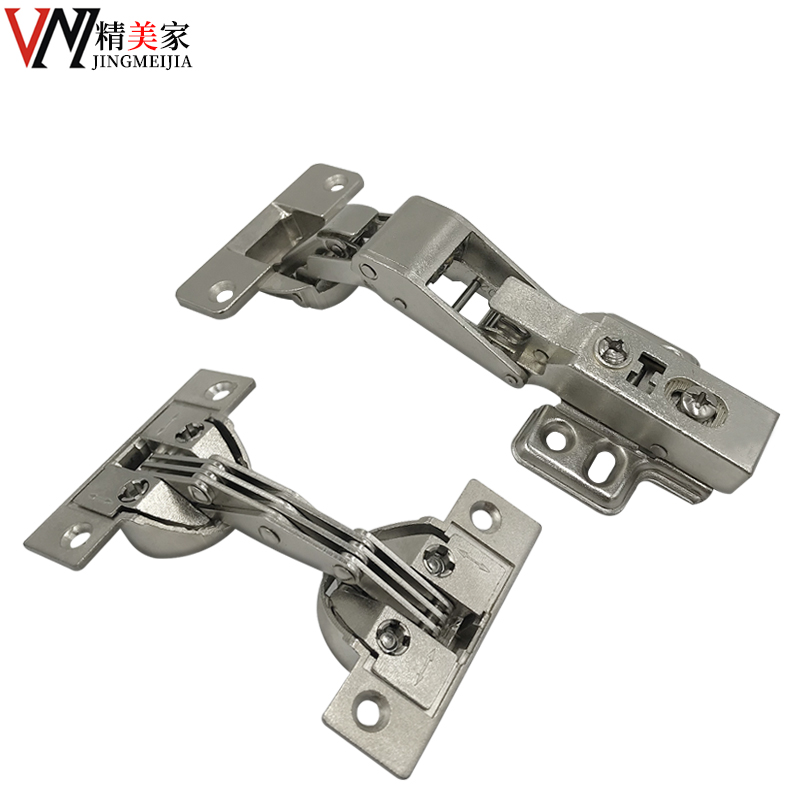 特殊木门5度切角铰链1度大角度橱柜门阻尼缓冲飞机烟斗合页