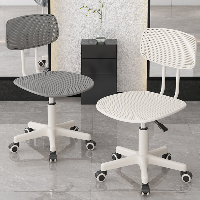 美容椅子大工凳美发凳子滑轮美甲理发店旋转升降转椅发廊专用圆凳