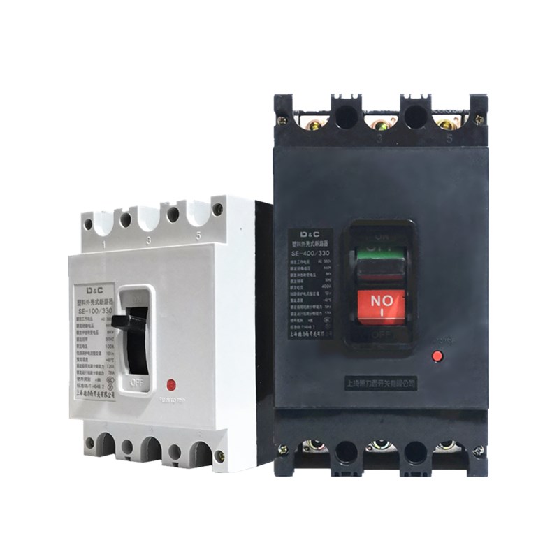 D&C/上德 DZ10 0空气开关100安三相空开断路器SE塑壳3P0