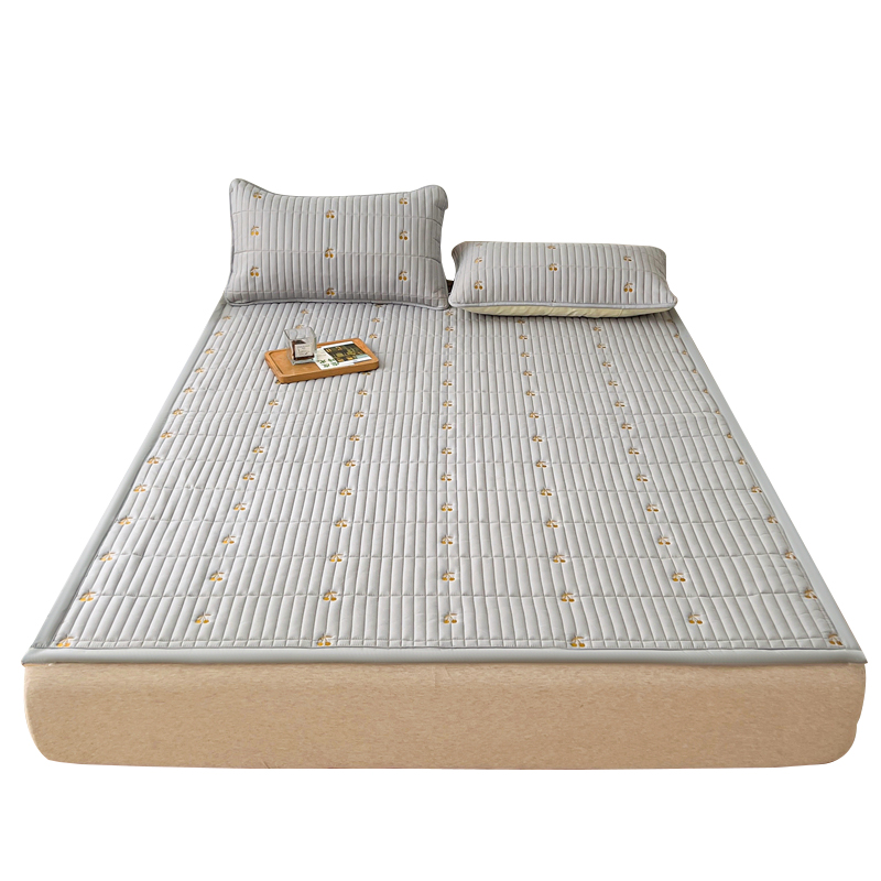 床垫软垫家用卧室刺绣垫被褥子防滑床护垫单人床盖炕单铺底床褥垫