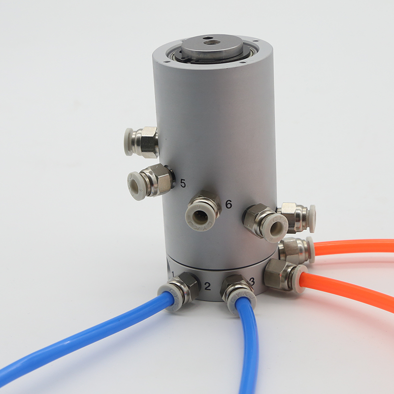 低扭矩MQR-M5气管多通路气路MQR8-M5回转气动高速旋转接头万向