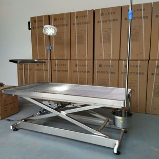 304不锈钢宠物手术台恒温动物治疗床处置解剖台猫狗笼宠物洗澡台