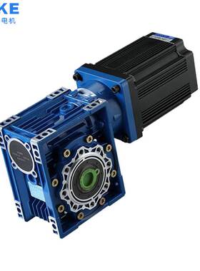 110型配RV50涡轮蜗杆电机600w直流无刷电机