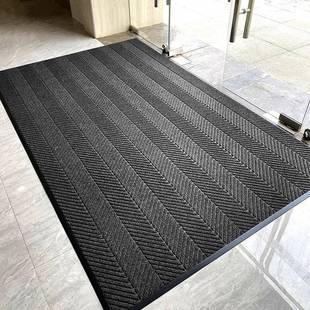 公司迎宾门口地垫户外入户门地毯除尘脚垫大厅商用室外防滑门垫