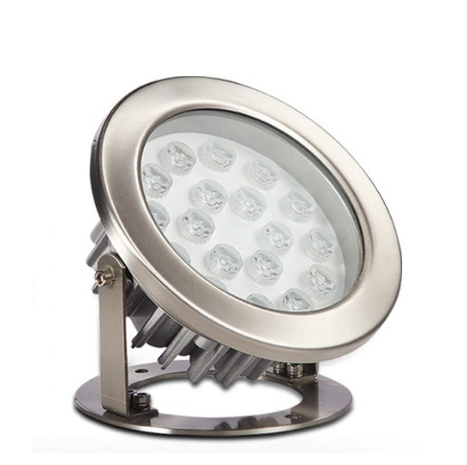 IP68不锈钢LED水下投光灯