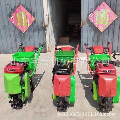汽EEN油手播播种机手扶免耕玉米精机独轮带施肥推机