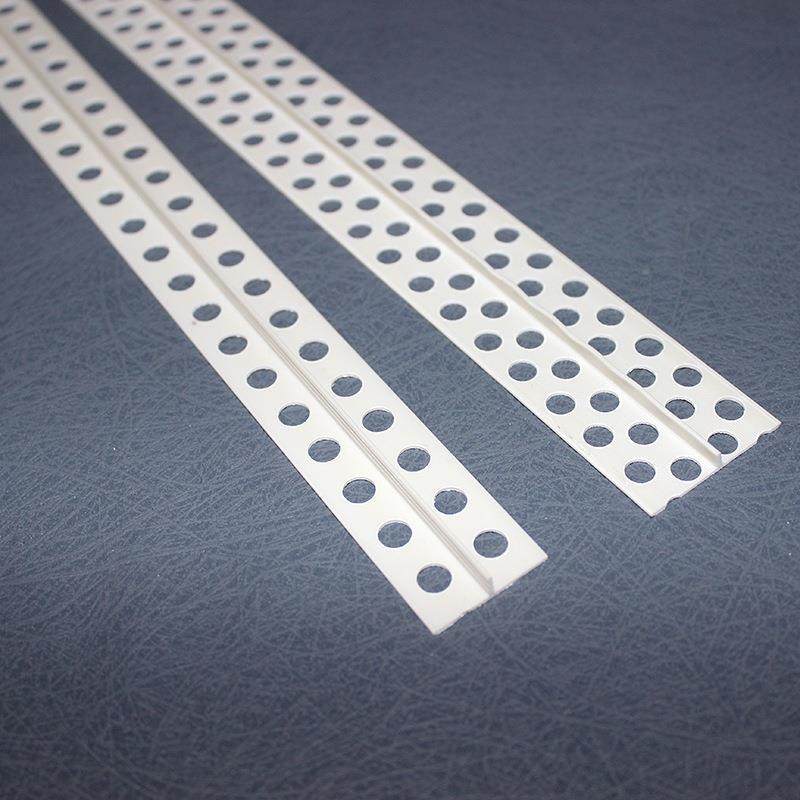 VPC塑料白色T型条JZB压边筋条冲条阴角悬浮吊顶天花补缝条F造收型
