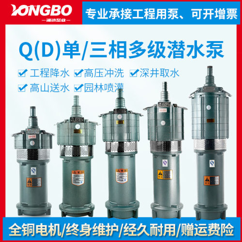 德国QD多级潜水泵高扬程灌溉