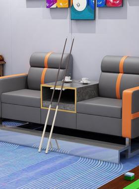 台球QER休息区沙发观球厅椅比赛赛观软包球海绵坐垫沙发台沙发观