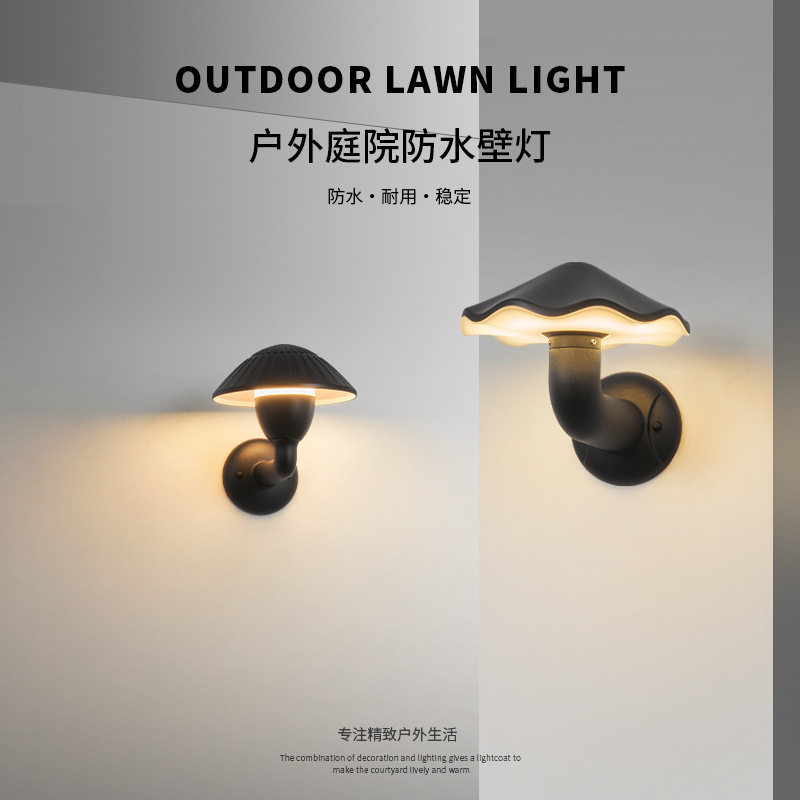 2025新款户外壁灯现代简约款铝材壁灯露台花园别墅外墙灯入户壁灯