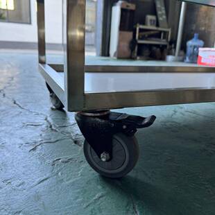 小推车焊接加厚锈钢双层三不收餐车自厨无品牌/层房餐厅酒店助学