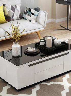 多功BDN能降茶几餐桌升两一体式可折叠简用现代客厅小约户型茶几