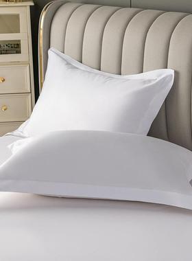 WKS套店60S酒四套酒件店布草白色贡缎民宿被床单枕套宾馆床上用品