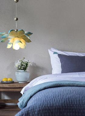 现代新中式创意吊吧餐厅餐桌台过道灯小吊灯卧书房莲花装饰吊TKSD