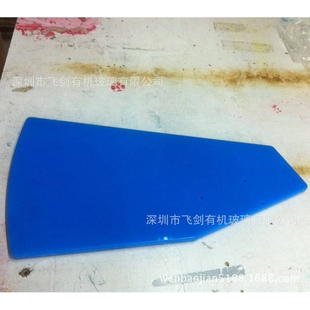 厂家制作门禁通道透明亚克力挡板 安防门禁挡板有机玻璃翼板