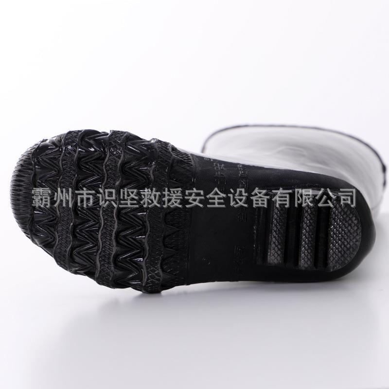 6KV抗工高压橡高筒水YPC靴带电作业黑色防胶绝缘靴电作业电雨靴