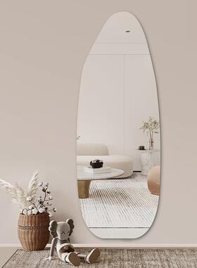 BOEN不规则异形铜无框穿衣镜家用玄关全装T1023L饰镜身试衣镜超白