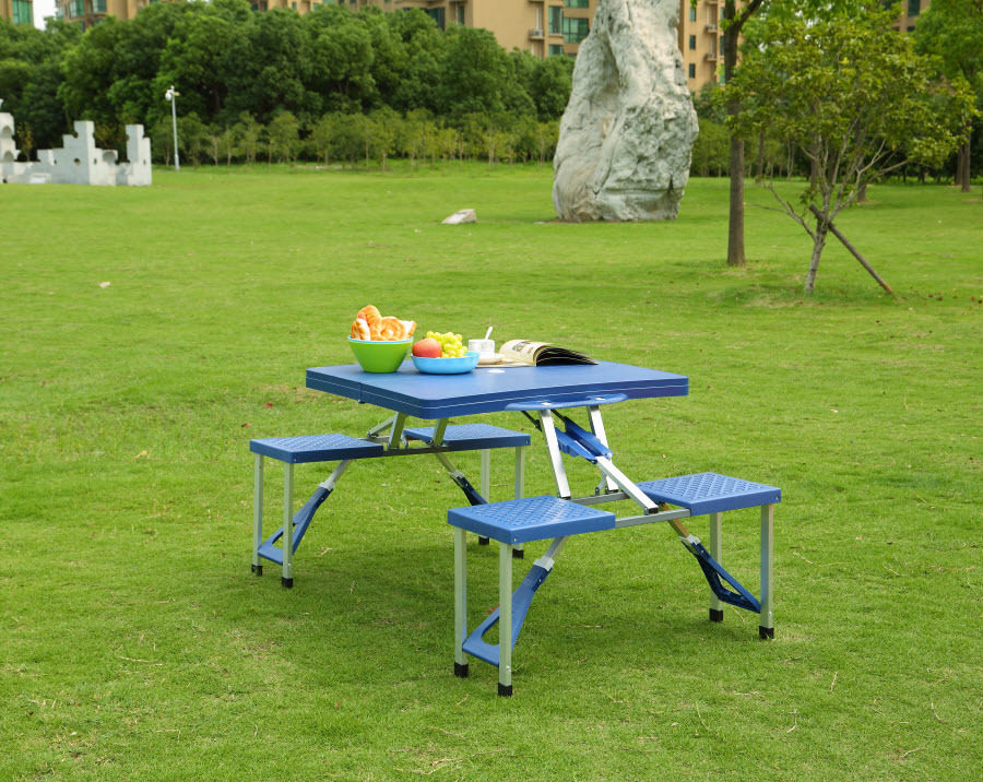 ABS塑料折叠桌便携野餐户外