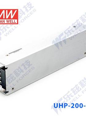 UHP-200-48 200W 48V 4.2A 明纬PFC高性能超薄电源