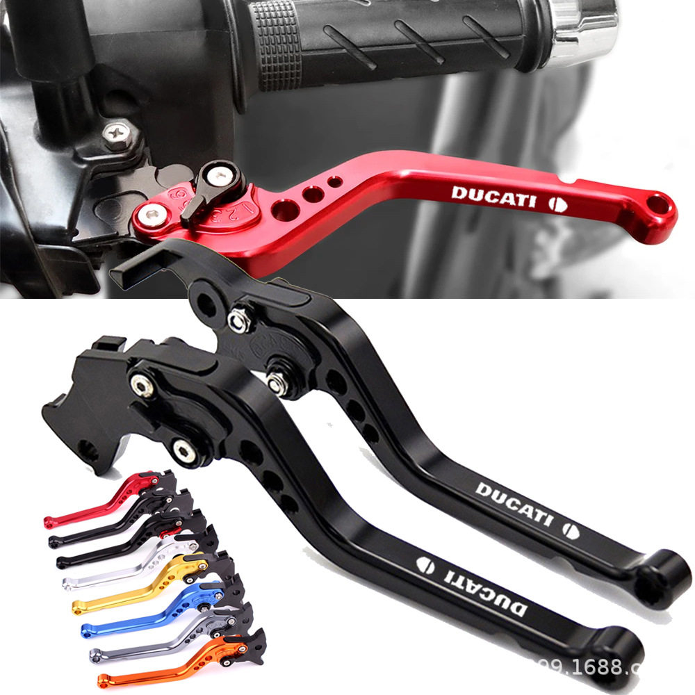 Ducati 749/S/R 848 EVO Diavel 摩托改装刹车离合牛角拉杆离合手
