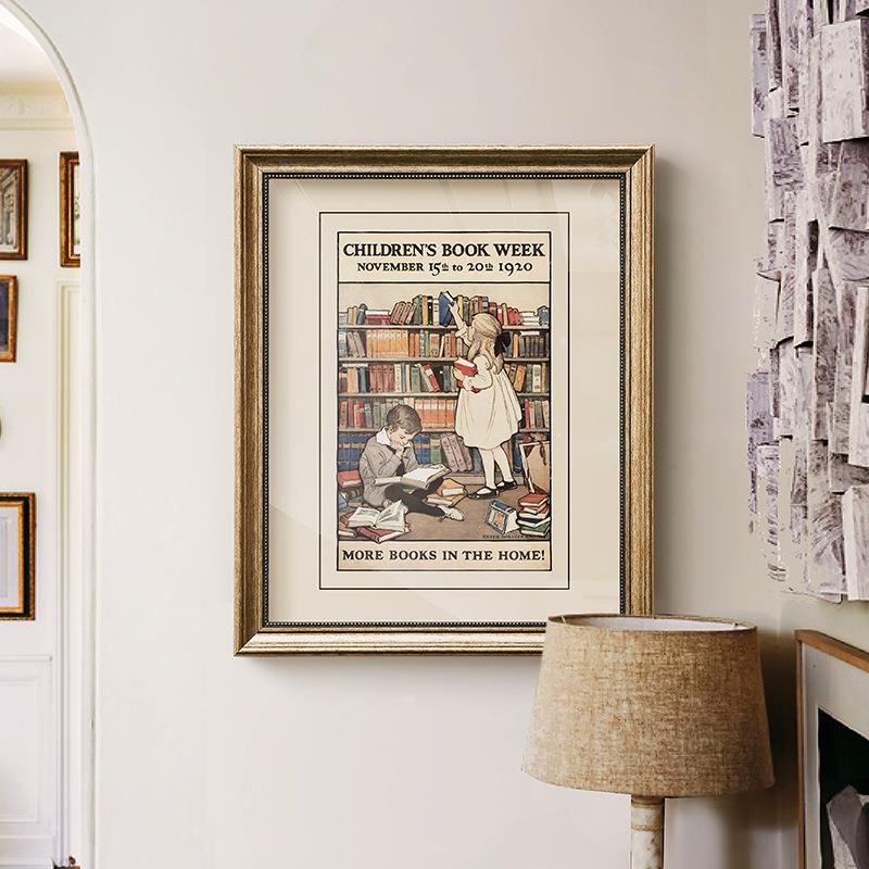 古小众复式轻奢现关代装美饰画卧室客厅玄挂画GQL欧式小众艺术壁