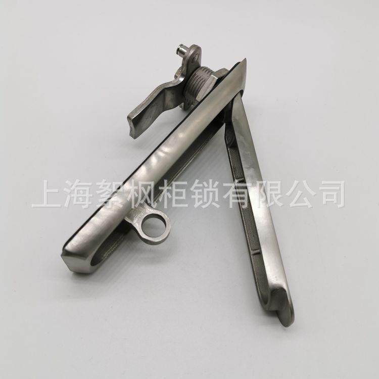 MS834机锈不钢平面锁，电柜柜门锁OIN，开关控制箱柜工业门锁