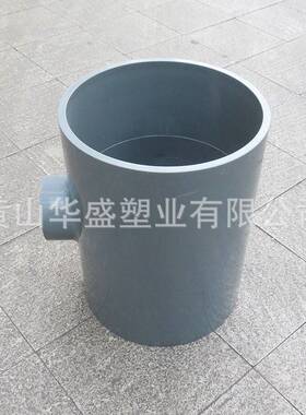 400*315upvc给水三通 DN400*300pvc-u供水三通 16*12寸upvc三通