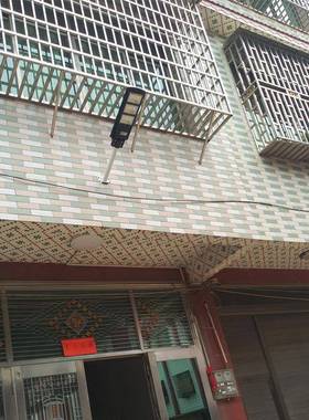 花牌LED太阳能路户防水一体化人体感应S02B灯室灯头外照明外源工