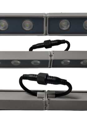 30W WS2811 SPI LED RGB幻彩洗墙灯流水跑马线条灯氛围灯外墙亮化