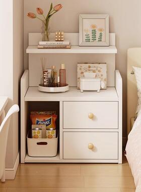 头柜小型简现代家约用卧房室床边收纳柜小柜子出租用床头置OYQ物