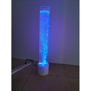 新七柱泡彩款LED气装饰QII圆形鱼缸水柱灯