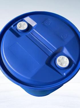 双环桶浮桶工桶加厚QZY200L塑桶料桶2环00kg双化闭口化工蓝色双环