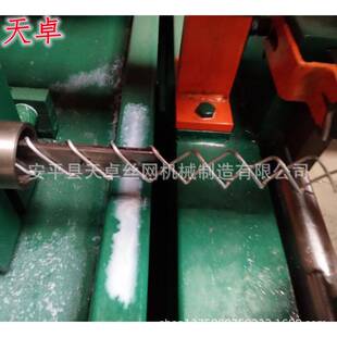 天卓设计生产 全自动单丝菱形网机 铁矿支护勾花网设备