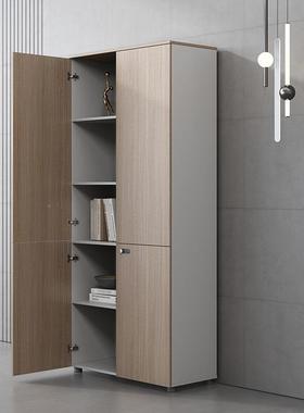 文件柜木质案办公柜家资具料档柜板式XVS老板办室背柜书柜架储物